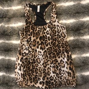Leopard print tank
